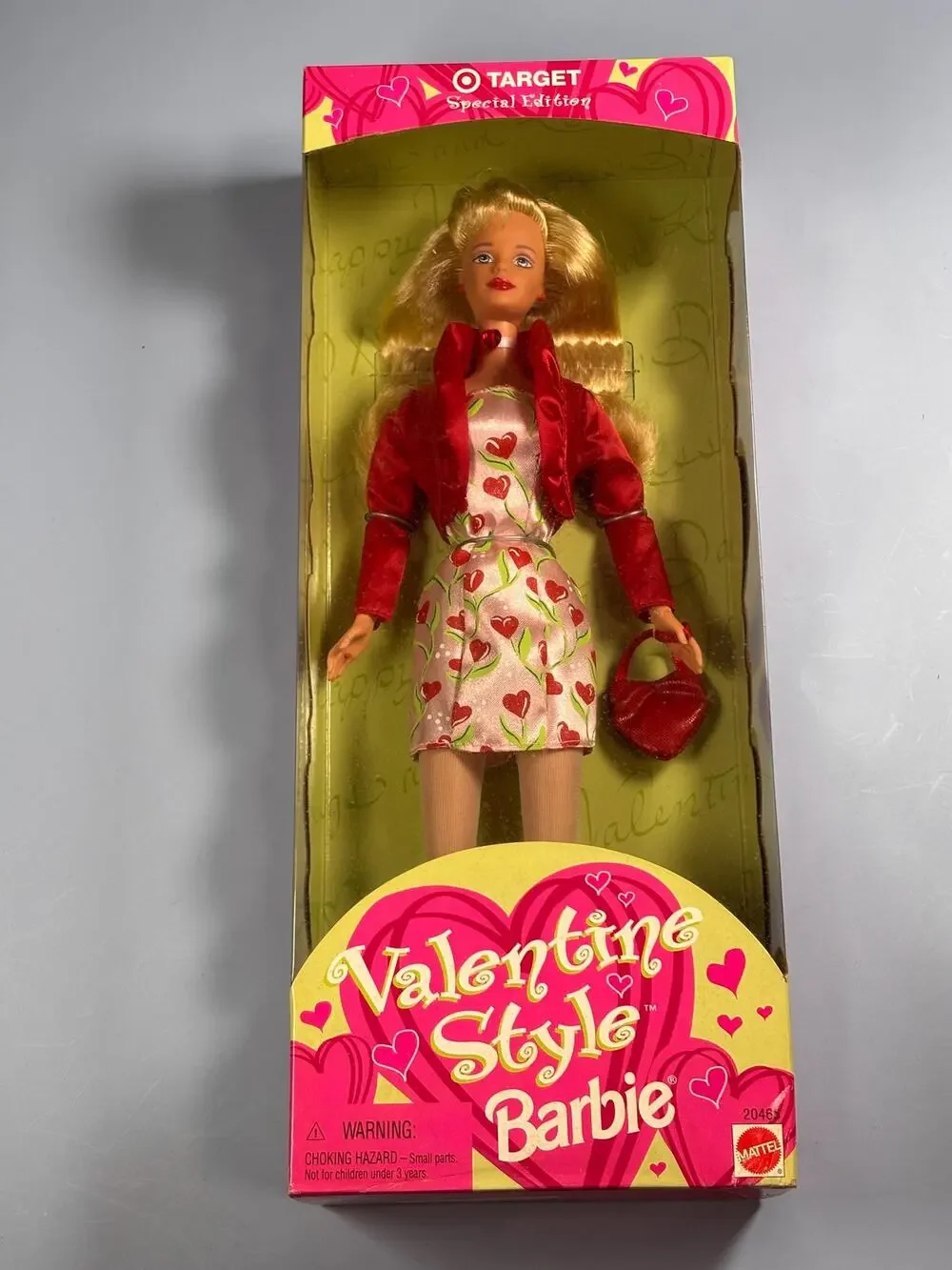 Barbie 1998 Valentine Style Barbie Doll Target Special Edition Mattel 20465